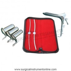 Hegar Uterine Dilator Set of 2 Pieces 3-4 5-6 , Collin Speculum Large,Medium,Small,  Grave Speculum